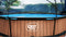 EXIT Lime zwembad ø360x76cm met filterpomp en overkapping - groen