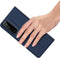 Dux Ducis - Slim bookcase hoes - Geschikt voor Sony Xperia 5 III - Blauw
