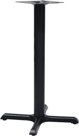 vidaXL Bistrotafelpoot 56x56x72 cm gietijzer zwart