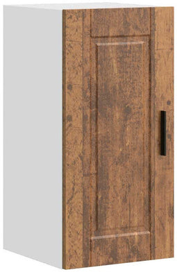 vidaXL - Keukenwandkast - Porto - bewerkt - hout - oud - houtkleurig
