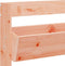 vidaXL - Plantenbak - wandmontage - 3-laags - 60x18,5x110 - cm - douglashout