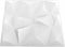 vidaXL - 12 - st - Wandpanelen - 3D - diamant - 3 - m² - 50x50 - cm - wit