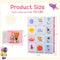 COSTWAY Kinderkledingkast - Reksysteem kunststof 12 kubussen 2 hangers - Roze en Wit