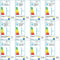 vidaXL - Minifotostudio - met - 8 - achtergronden, - 3 - statieven - en - 2 - lampen