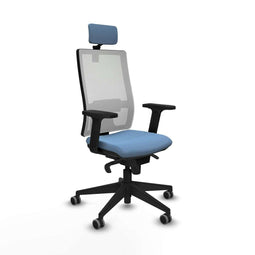 Bureaustoel Piqueras y Crespo 2D066G2 Hemelsblauw