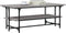 vidaXL - Salontafel - 100x50x40 - cm - bewerkt - hout - grijs - sonoma - eikenkleurig
