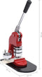 vidaXL - Buttonmachine - met - 500 - st - buttononderdelen - 58 - mm