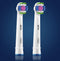 Oral-B 3D White - Met CleanMaximiser-technologie - Opzetborstels - 2 Stuks