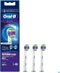 Oral-B 3D White - Met CleanMaximiser-technologie - Opzetborstels - 3 Stuks
