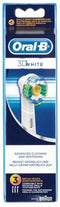 Oral-B 3D White - Met CleanMaximiser-technologie - Opzetborstels - 3 Stuks
