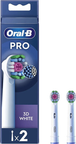 Oral-B 3D White Pro Opzetborstels - 2 stuks