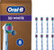 Oral-B 3D White Pro - Opzetborstels met CleanMaximiser Technologie - 8 Stuks - Brievenbusverpakking