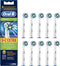 Oral-B Cross Action EB50 - 8+2 stuks voordeelverpakking - opzetborstels