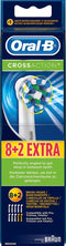 Oral-B Cross Action EB50 - 8+2 stuks voordeelverpakking - opzetborstels