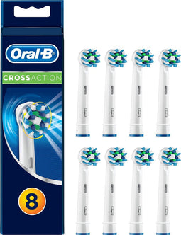 Oral-B Cross Action EB50 - 8 stuks voordeelverpakking -opzetborstels