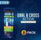 Oral-B Cross Action EB50 - 8 stuks voordeelverpakking -opzetborstels