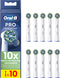 Oral-B Cross Action Pro - Opzetborstels - Met CleanMaximiser Technologie - 10 Stuks - Elektrische Tandenborstel Compatibel