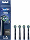 Oral-B Cross Action Pro - Opzetborstels - Met CleanMaximiser Technologie - Zwart - 4 Stuks