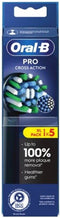 Oral-B - Cross Action Zwart Opzetborsteltjes - 5 Stuks