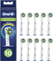 Oral-B CrossAction - Met CleanMaximiser-technologie - Opzetborstels - 10 Stuks - Brievenbusverpakking