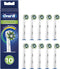Oral-B CrossAction - Met CleanMaximiser-technologie - Opzetborstels - 10 Stuks - Brievenbusverpakking