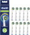 Oral-B CrossAction - Met CleanMaximiser-technologie - Opzetborstels - 10 Stuks