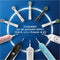 Oral-B CrossAction - Met CleanMaximiser-technologie - Opzetborstels - Zwart - 3 stuks