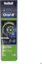 Oral-B CrossAction - Met CleanMaximiser-technologie - Opzetborstels - Zwart - 3 stuks