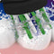Oral-B CrossAction - Met CleanMaximiser-technologie - Opzetborstels - Zwart - 8 Stuks