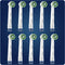 Oral-B CrossAction - Met CleanMaximiser-technologie - Opzetborstels - 10 Stuks
