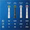Oral-B CrossAction - Met CleanMaximiser-technologie - Opzetborstels - Zwart - 3 stuks