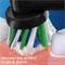 Oral-B CrossAction Opzetborstel Black Edition Met CleanMaximiser-technologie, Verpakking Van 5 Stuks