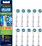 Oral-B CrossAction Opzetborstels - 10 stuks - Brievenbusverpakking