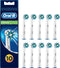 Oral-B CrossAction Opzetborstels - 10 stuks - Brievenbusverpakking