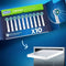 Oral-B CrossAction Opzetborstels - 10 stuks - Brievenbusverpakking