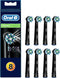 Oral-B CrossAction Zwart Opzetborstels - 8 stuks