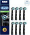 Oral-B CrossAction Zwart Opzetborstels - 8 stuks