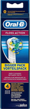 Oral-B Floss Action Opzetborstels - 4 stuks