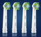 Oral-B FlossAction - Met CleanMaximiser-technologie - Opzetborstels - 4 Stuks
