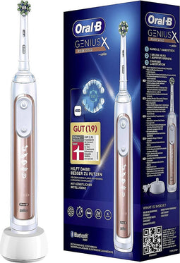 Oral-B Genius X - Special Editie - Rosegold- Elektrische Tandenborstel - 1 Handvat en 1 opzetborstel