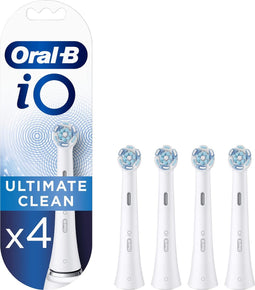 Oral-B iO Ultimate Clean - Opzetborstels - 4 Stuks - Opzetstukjes Tandenborstel Oral B