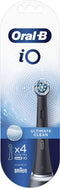 Oral-B iO Ultimate Clean - Opzetborstels - Zwart - 4 Stuks - Elektrische Tandenborstel Compatibel