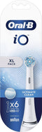 Oral-B iO Ultimate Clean Wit - Opzetborstels Voor Tandenborstel - Verpakking Van 6 Stuks