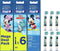 Oral-B Kids Mickey Opzetborstels Voor Elektrische Tandenborstel, 6 Opzetborstels