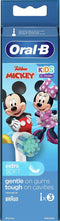 Oral-B Kids Opzetborstels, Verpakking Van 3 - Mickey Mouse