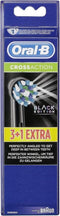 Oral-B Opzetborstels Cross Action Black Edition 4 Stuks