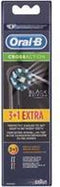 Oral-B Opzetborstels Cross Action Black Edition 4 Stuks