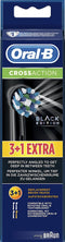 Oral-B Opzetborstels Cross Action Black Edition 4 Stuks