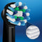 Oral-B Opzetborstels Cross Action Black Edition 4 Stuks