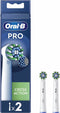 Oral B Opzetborstels PRO Cross Action Wit - 2 stuks